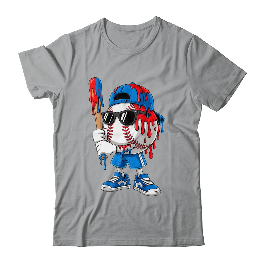 Baseball Drip Boys Ice Cream Drip Baseball Sport Lover Shirt & Hoodie | teecentury