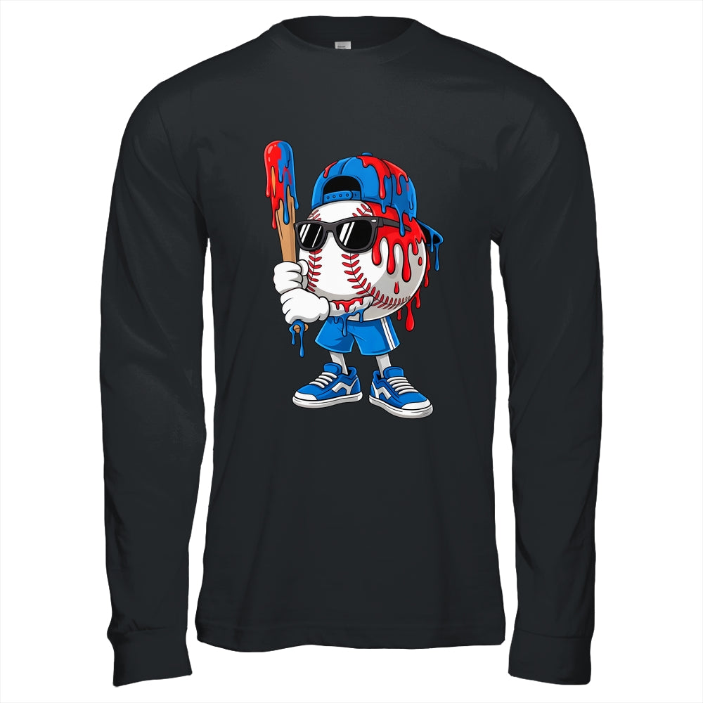 Baseball Drip Boys Ice Cream Drip Baseball Sport Lover Shirt & Hoodie | teecentury