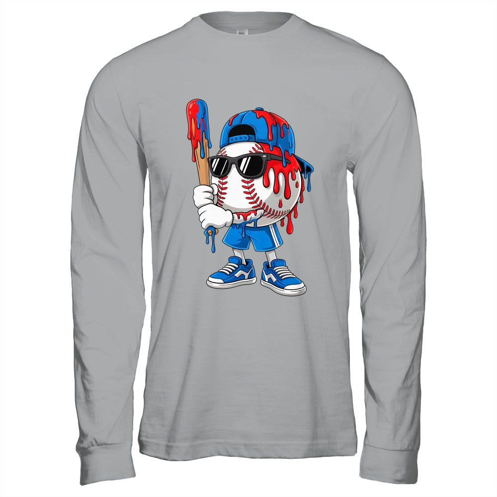 Baseball Drip Boys Ice Cream Drip Baseball Sport Lover Shirt & Hoodie | teecentury