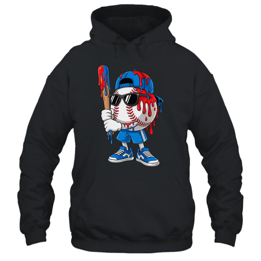 Baseball Drip Boys Ice Cream Drip Baseball Sport Lover Shirt & Hoodie | teecentury