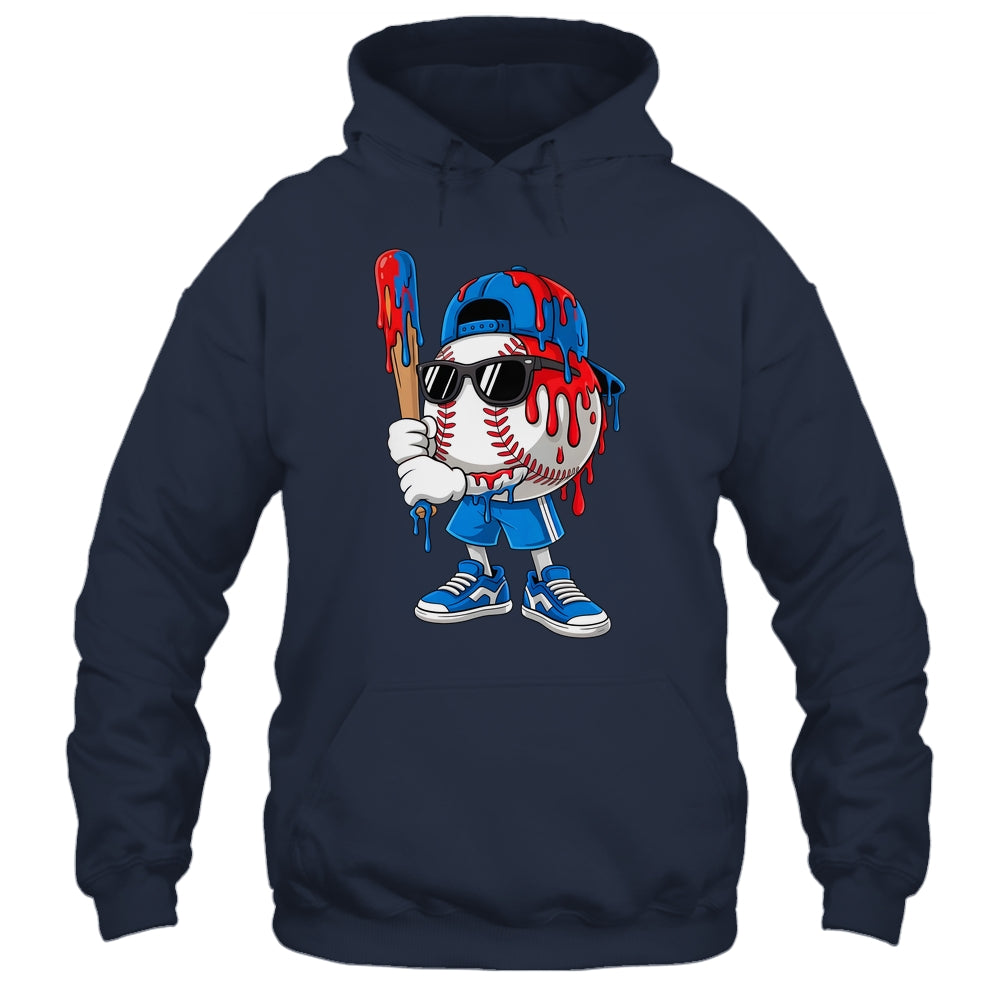 Baseball Drip Boys Ice Cream Drip Baseball Sport Lover Shirt & Hoodie | teecentury