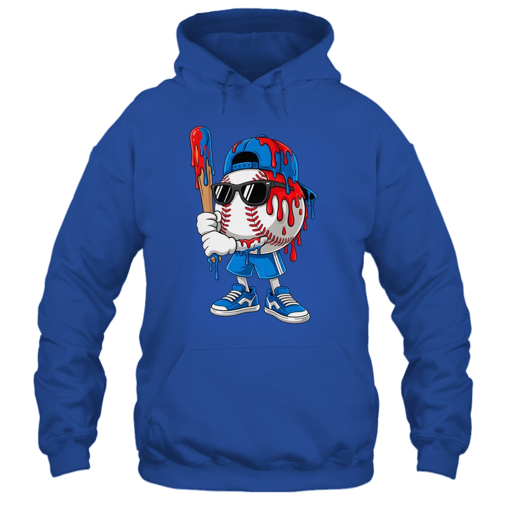 Baseball Drip Boys Ice Cream Drip Baseball Sport Lover Shirt & Hoodie | teecentury
