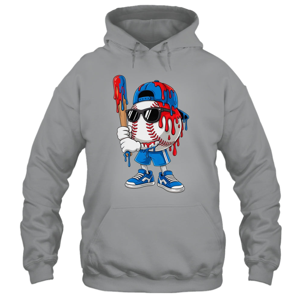 Baseball Drip Boys Ice Cream Drip Baseball Sport Lover Shirt & Hoodie | teecentury