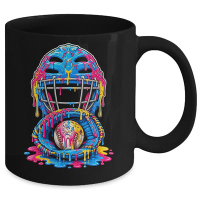 Baseball Drip Catcher Boys Ice Cream Kids Baseball Lovers Mug | teecentury