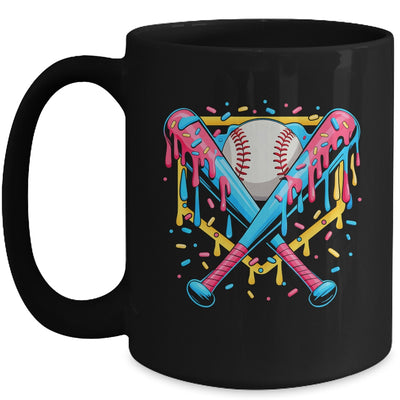 Baseball Drip For Boys Ice Cream Drip Baseball Sport Lover Mug | teecentury