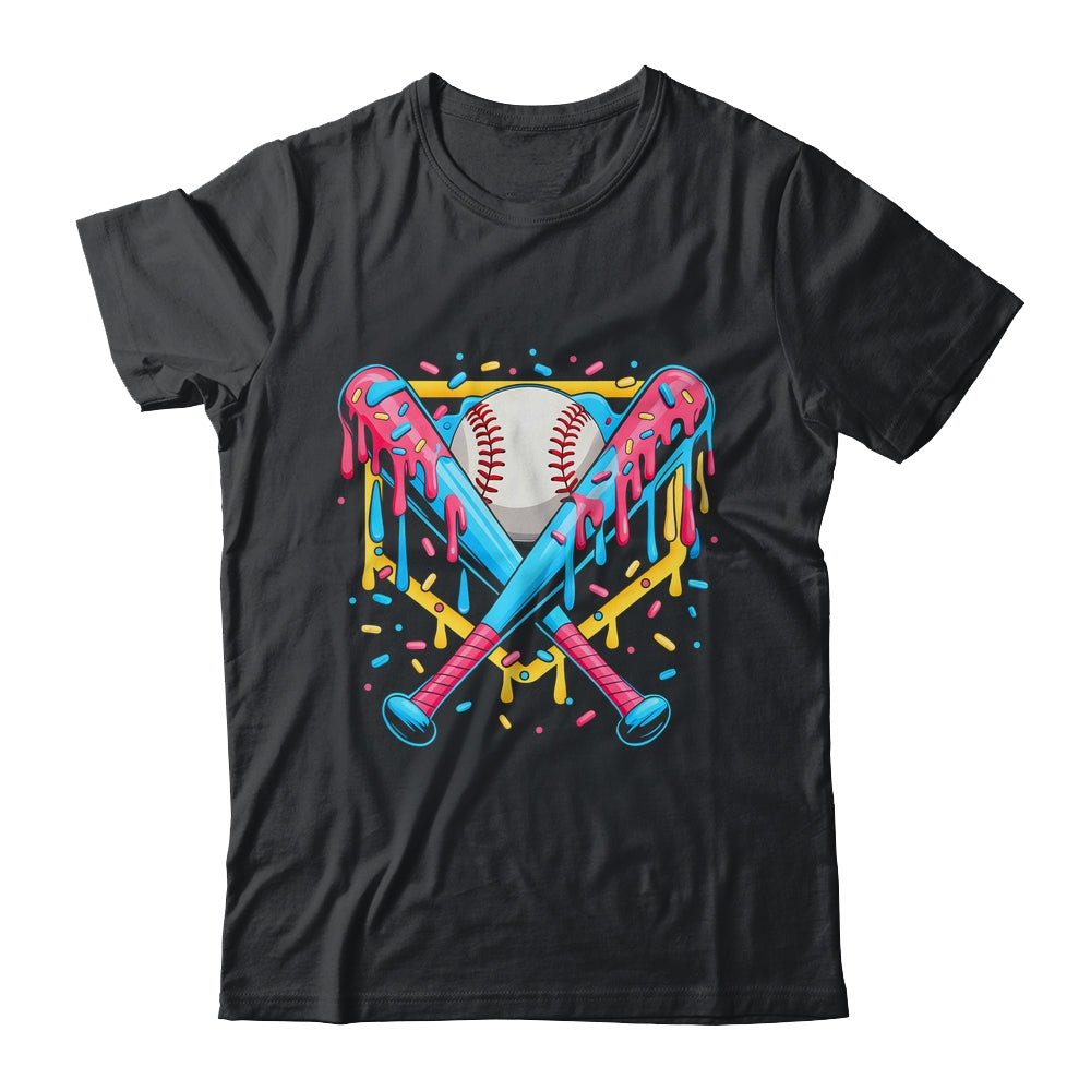 Baseball Drip For Boys Ice Cream Drip Baseball Sport Lover Shirt & Hoodie | teecentury