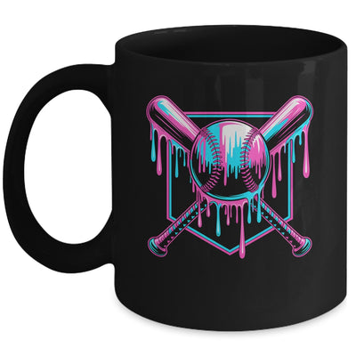 Baseball Drip For Boys Ice Cream Drip Youth Boys Baseball Mug | teecentury