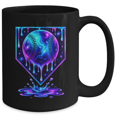 Baseball Drip Ice Cream Boys Cosmic Baseball Player Men Kids Mug | teecentury