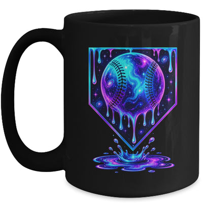Baseball Drip Ice Cream Boys Cosmic Baseball Player Men Kids Mug | teecentury
