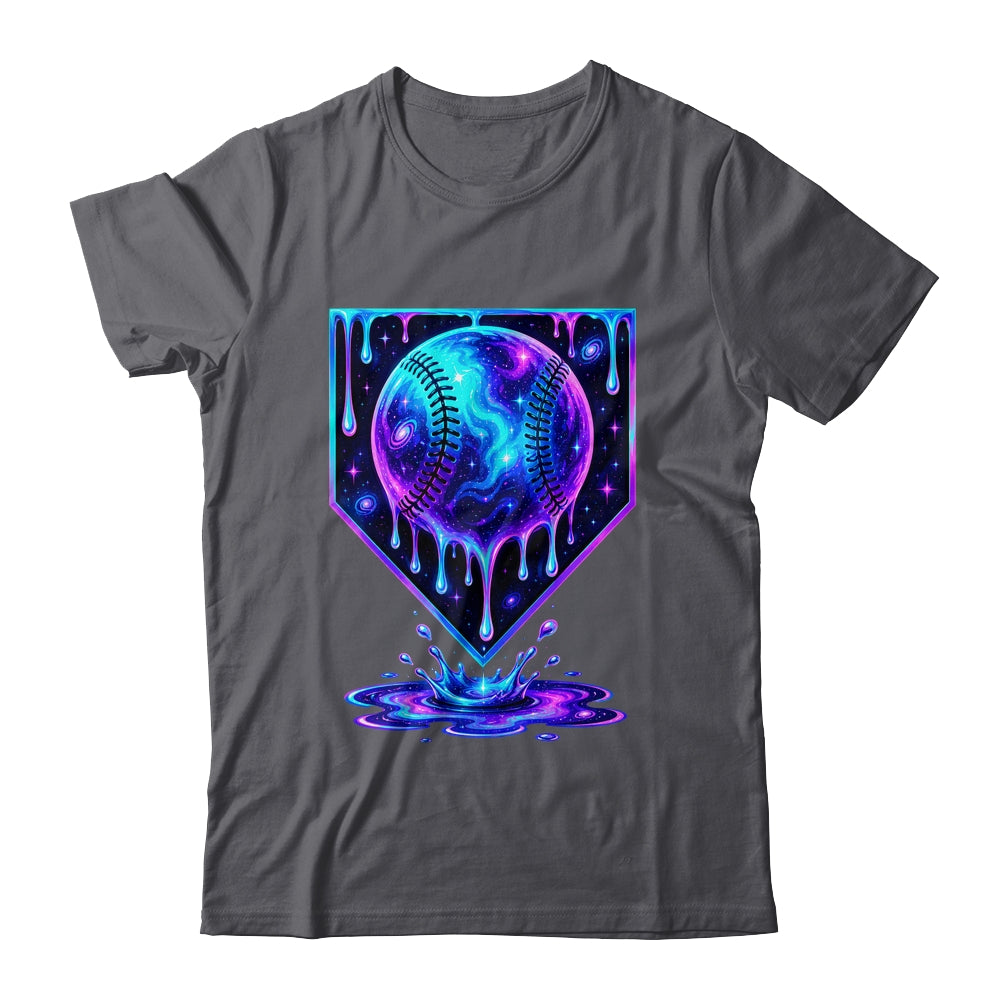 Baseball Drip Ice Cream Boys Cosmic Baseball Player Men Kids Shirt & Hoodie | teecentury