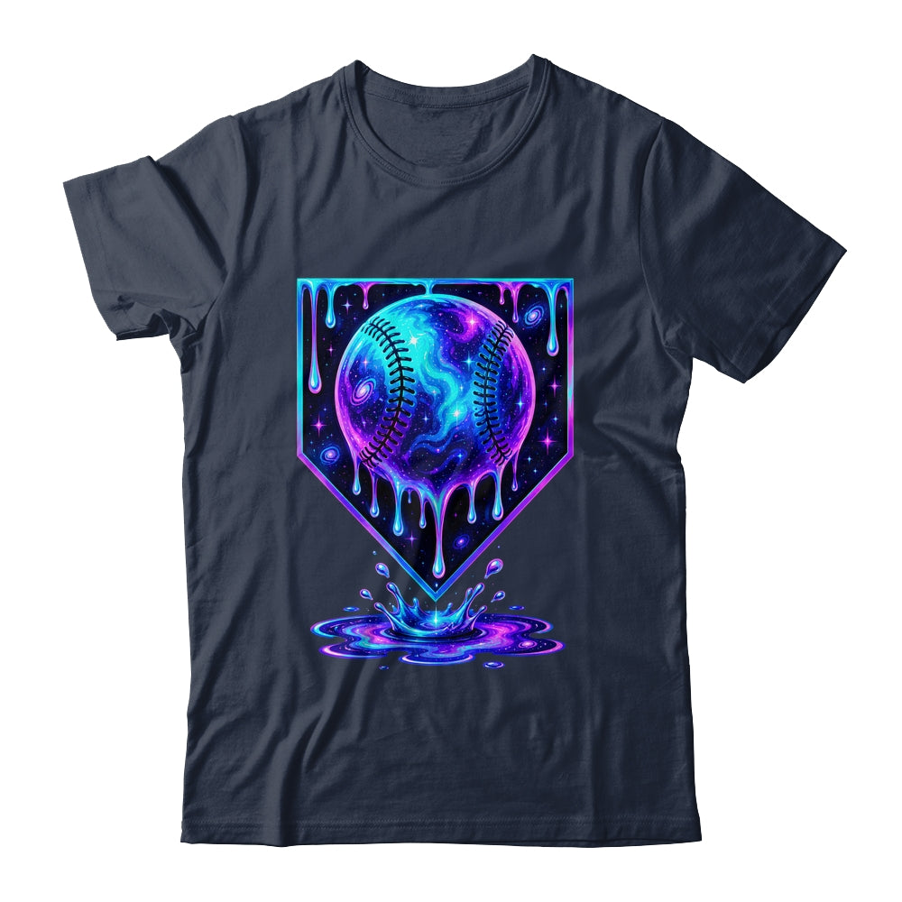 Baseball Drip Ice Cream Boys Cosmic Baseball Player Men Kids Shirt & Hoodie | teecentury