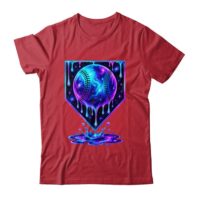 Baseball Drip Ice Cream Boys Cosmic Baseball Player Men Kids Shirt & Hoodie | teecentury