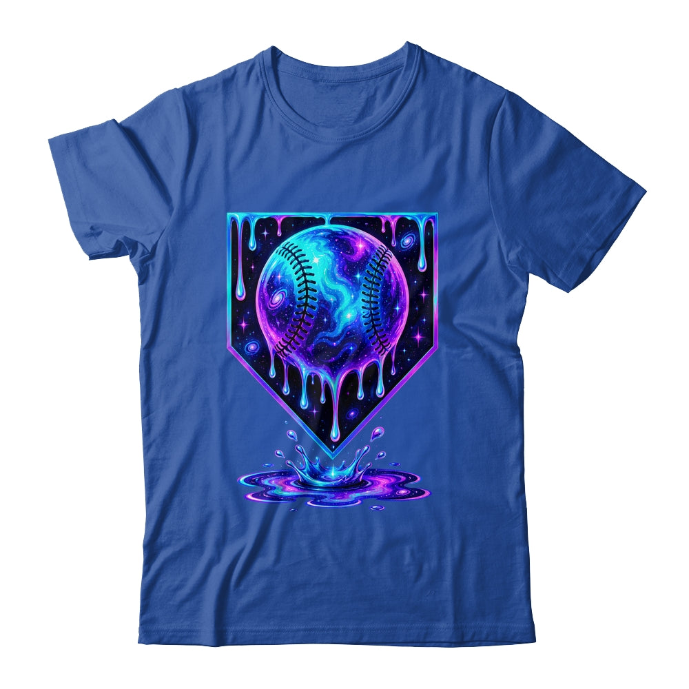 Baseball Drip Ice Cream Boys Cosmic Baseball Player Men Kids Shirt & Hoodie | teecentury