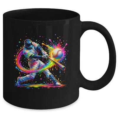 Baseball Drip Ice Cream Youth Drip Baseball Boys Kids Mug | teecentury