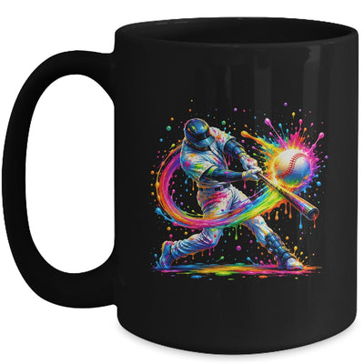 Baseball Drip Ice Cream Youth Drip Baseball Boys Kids Mug | teecentury