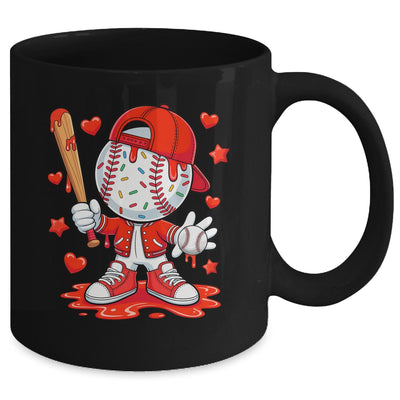 Baseball Drip Icecream Youth Boy Kids Valentine Mug | teecentury