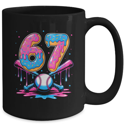 Baseball Drip Number 67 Player 67th Birthday Baseball Meme Mug | teecentury