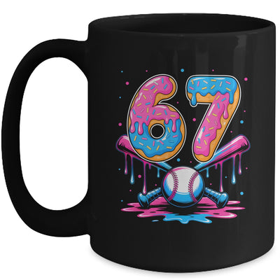 Baseball Drip Number 67 Player 67th Birthday Baseball Meme Mug | teecentury