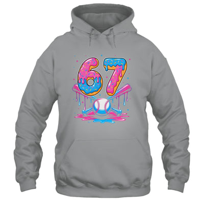 Baseball Drip Number 67 Player 67th Birthday Baseball Meme Shirt & Tank Top | teecentury