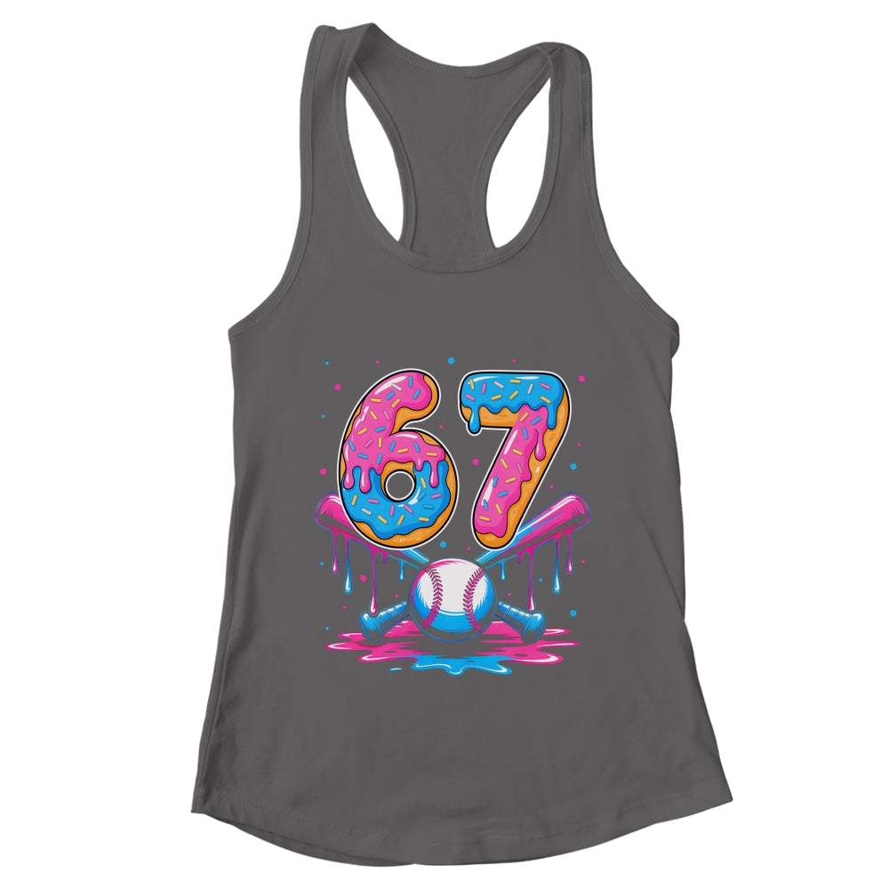 Baseball Drip Number 67 Player 67th Birthday Baseball Meme Shirt & Tank Top | teecentury