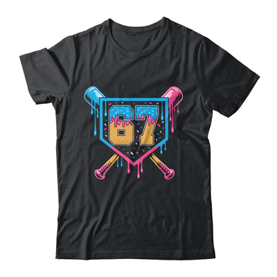 Baseball Drip Number 67 Player Or 67th Birthday Shirt & Tank Top | teecentury