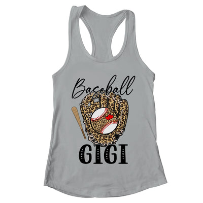 Baseball Gigi Leopard Game Day Women Lover Mothers Day Shirt & Tank Top | teecentury