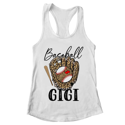 Baseball Gigi Leopard Game Day Women Lover Mothers Day Shirt & Tank Top | teecentury