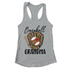 Baseball Grandma Leopard Game Day Women Lover Mothers Day Shirt & Tank Top | teecentury