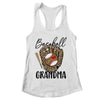 Baseball Grandma Leopard Game Day Women Lover Mothers Day Shirt & Tank Top | teecentury