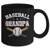 Baseball Grandpa For Fathers Day Baseball Lovers Mug | teecentury