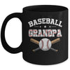 Baseball Grandpa For Fathers Day Baseball Lovers Mug | teecentury