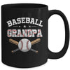 Baseball Grandpa For Fathers Day Baseball Lovers Mug | teecentury