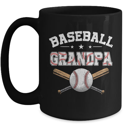 Baseball Grandpa For Fathers Day Baseball Lovers Mug | teecentury