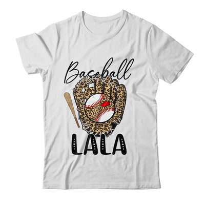 Baseball Lala Leopard Game Day Women Lover Mothers Day Shirt & Tank Top | teecentury