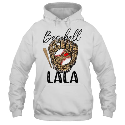 Baseball Lala Leopard Game Day Women Lover Mothers Day Shirt & Tank Top | teecentury