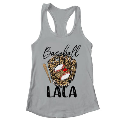 Baseball Lala Leopard Game Day Women Lover Mothers Day Shirt & Tank Top | teecentury