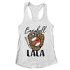 Baseball Lala Leopard Game Day Women Lover Mothers Day Shirt & Tank Top | teecentury