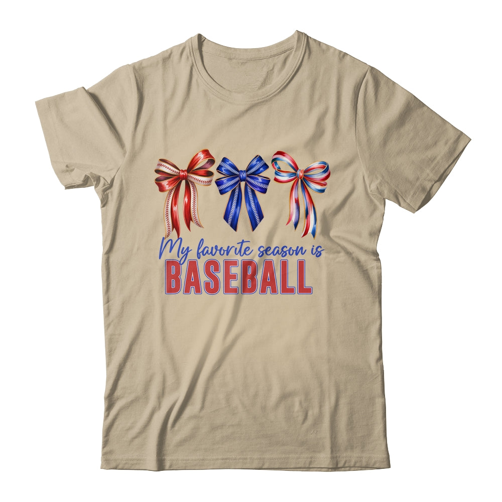 Baseball Mama Mom Baseball Is My Favorite Season Game Day Shirt & Tank Top | teecentury