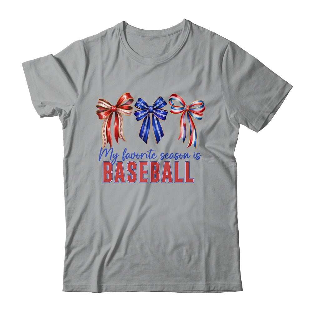 Baseball Mama Mom Baseball Is My Favorite Season Game Day Shirt & Tank Top | teecentury