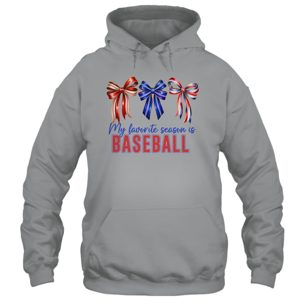 Baseball Mama Mom Baseball Is My Favorite Season Game Day Shirt & Tank Top | teecentury