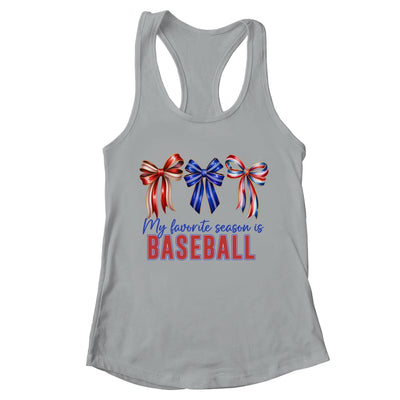 Baseball Mama Mom Baseball Is My Favorite Season Game Day Shirt & Tank Top | teecentury