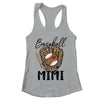 Baseball Mimi Leopard Game Day Women Lover Mothers Day Shirt & Tank Top | teecentury