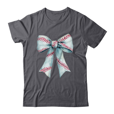 Baseball Mom Coquette Bow Mothers Day Baseball Mama Shirt & Tank Top | teecentury