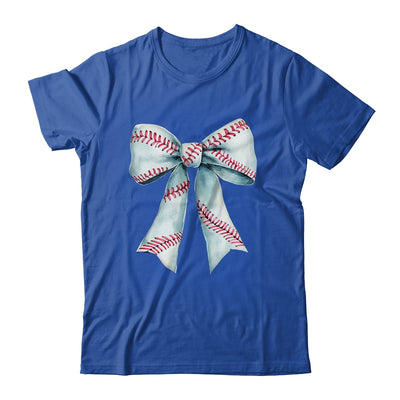 Baseball Mom Coquette Bow Mothers Day Baseball Mama Shirt & Tank Top | teecentury