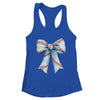 Baseball Mom Coquette Bow Mothers Day Baseball Mama Shirt & Tank Top | teecentury