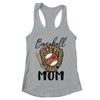 Baseball Mom Leopard Game Day Women Lover Mothers Day Shirt & Tank Top | teecentury