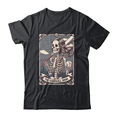 Baseball Mom Tarot Card Skeleton Baseball Mama Mothers Day Shirt & Tank Top | teecentury