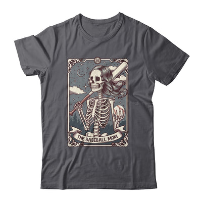 Baseball Mom Tarot Card Skeleton Baseball Mama Mothers Day Shirt & Tank Top | teecentury