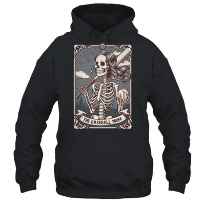 Baseball Mom Tarot Card Skeleton Baseball Mama Mothers Day Shirt & Tank Top | teecentury