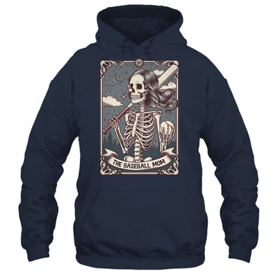 Baseball Mom Tarot Card Skeleton Baseball Mama Mothers Day Shirt & Tank Top | teecentury